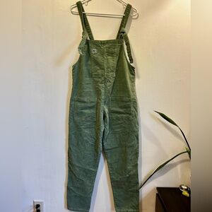 Lucy & Yak - Sage Green Corduroy Overalls - Size US 8/ UK 12